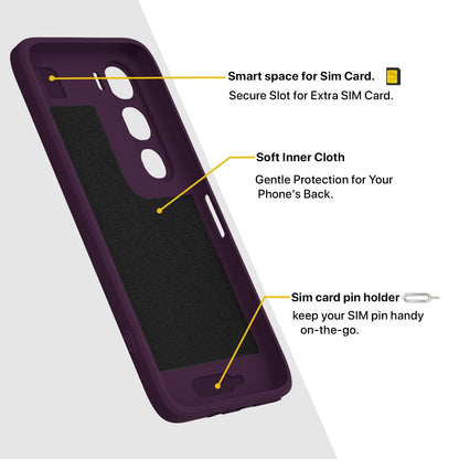 Purple mobile back cover for Vivo Y31 5G – Pikkme – photo 6