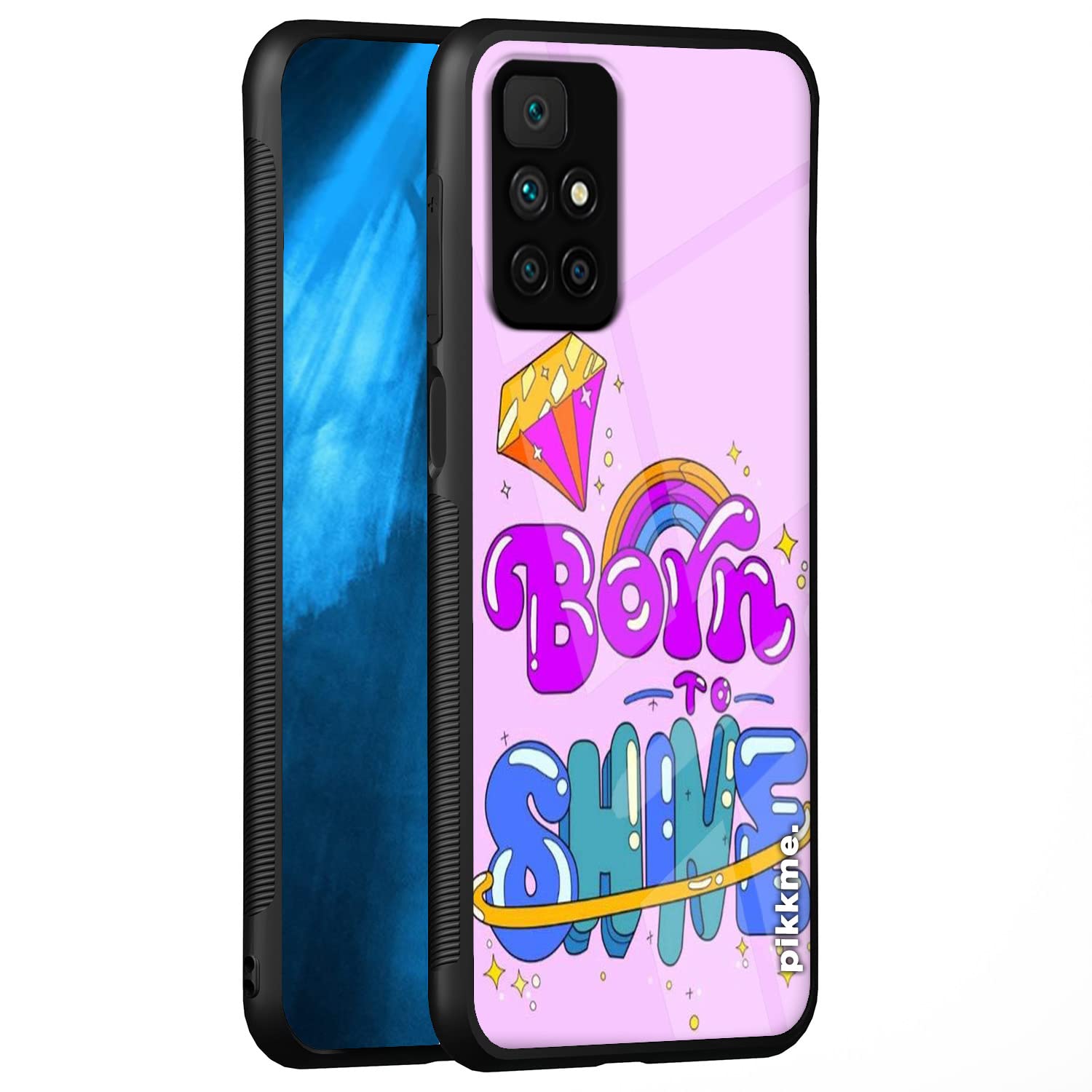 Pikkme Hybrid mobile cover for Redmi 10 Prime