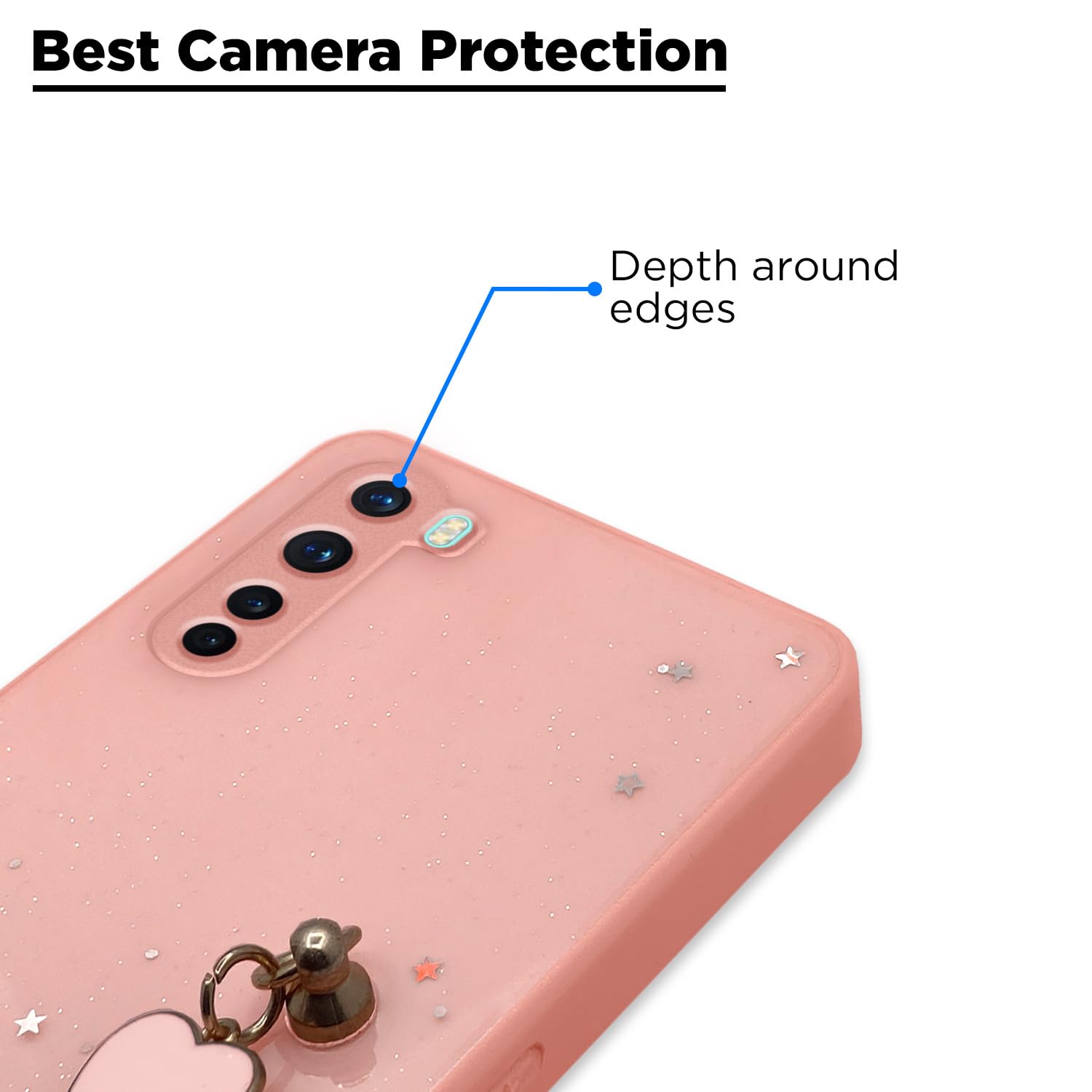 Pikkme pink mobile back cover for OnePlus Nord – photo 2