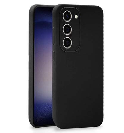 Pikkme black mobile back cover for Samsung S23 Plus 5G