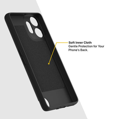 Pikkme CMF by Nothing Phone 2 Pro 5G Shockproof Stylish Cartoon Back Cover (Black)