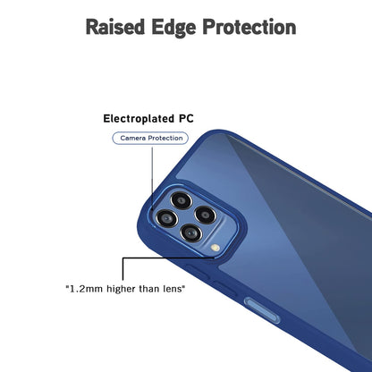 Samsung M12/A12/F12 phone cover in blue by Pikkme – photo 4