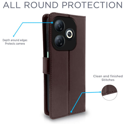 Pikkme coffee flip cover for Infinix Smart 8 – photo 4