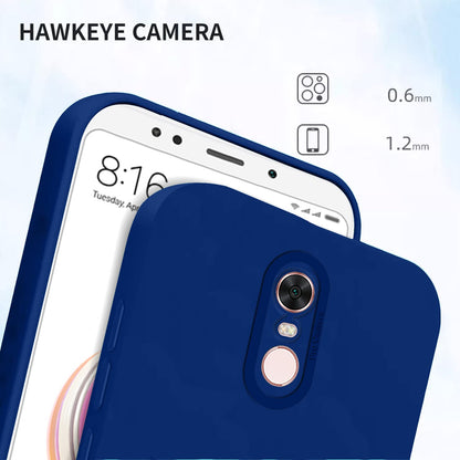 Pikkme blue Liquid Silicone mobile back cover for Redmi Note 5 – photo 7