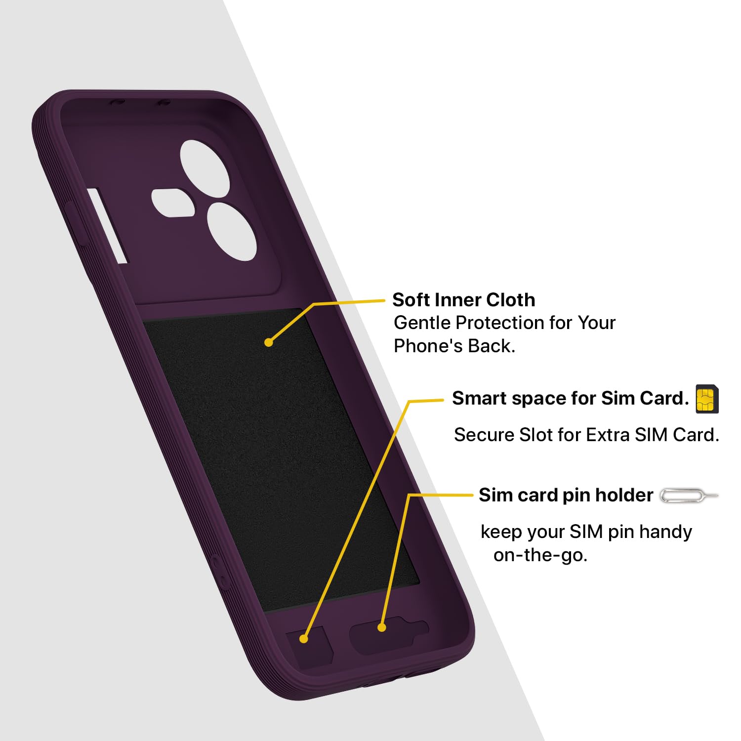 Pikkme purple MagSafe phone cover for Nothing Phone 4b 5G – photo 6