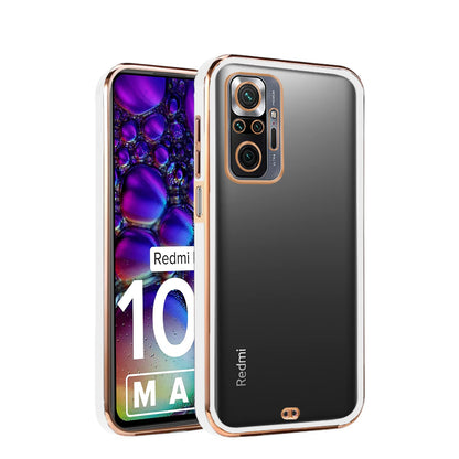 Redmi Note 10 Pro/Note 10 Pro Max back cover in white by Pikkme