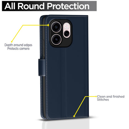 Oppo Reno 15C 5G flip cover in blue by Pikkme – photo 4