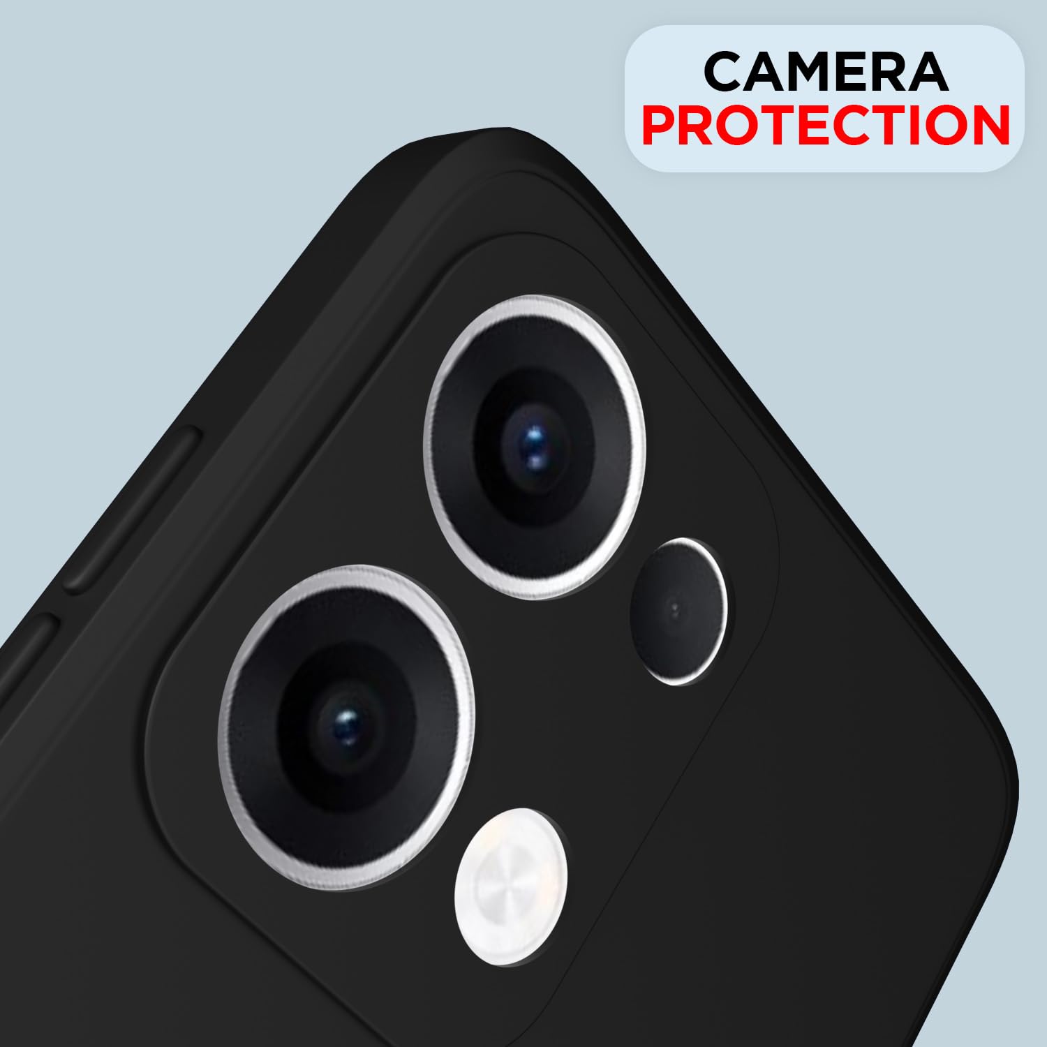 Pikkme black phone cover for OPPO Reno 13 5G – photo 5