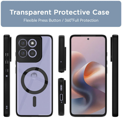 Pikkme Moto G86 Power 5G MagSafe black mag-safe phone cover – photo 3
