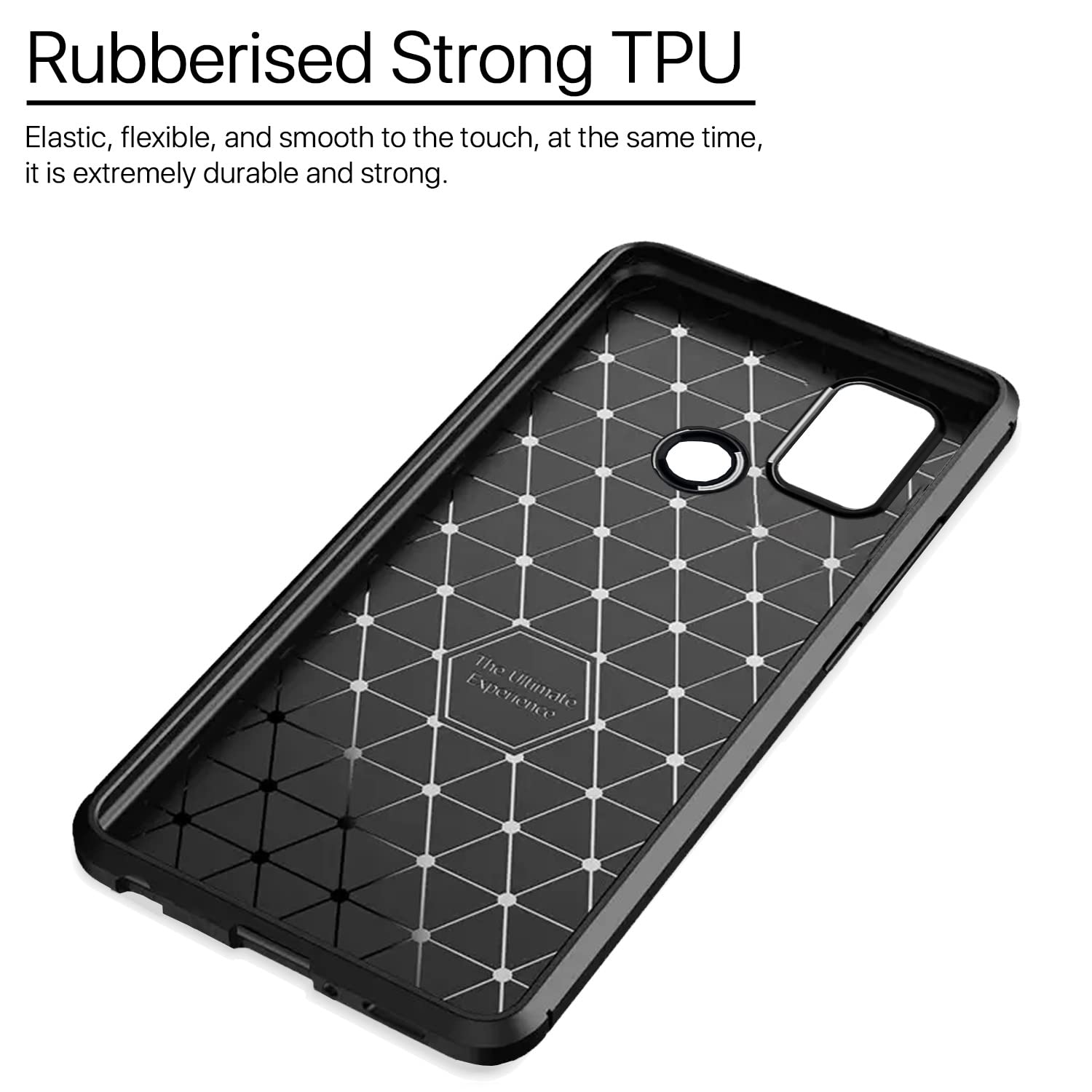 Samsung M31/M31 Prime/F41 Carbon back cover in black by Pikkme – photo 6