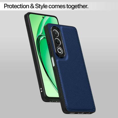Blue Leather mobile back cover for Oppo K12x 5G – Pikkme – photo 6
