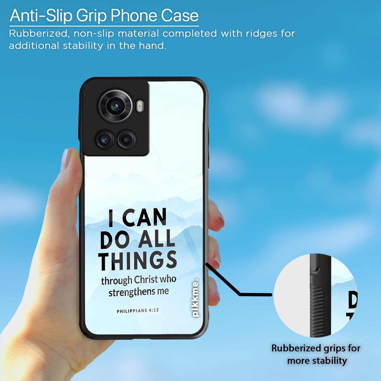 OnePlus 10R Hybrid mobile back cover by Pikkme – photo 5