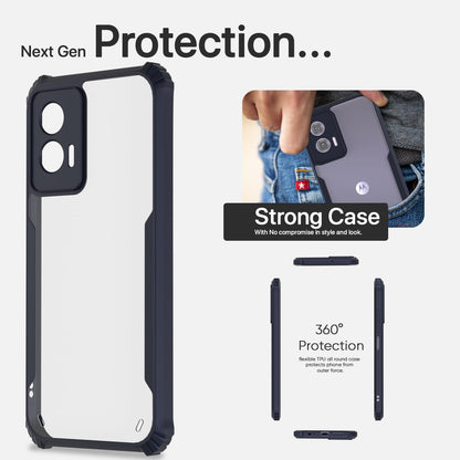 Blue back cover for Moto G73 5G – Pikkme – photo 7