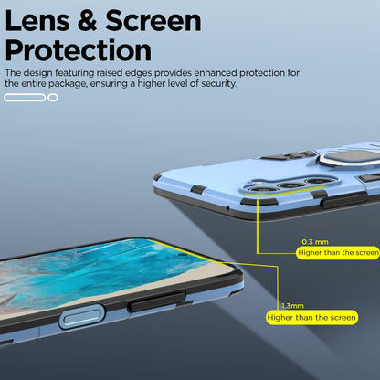 Pikkme blue mobile back cover for Samsung M35 5G – photo 5