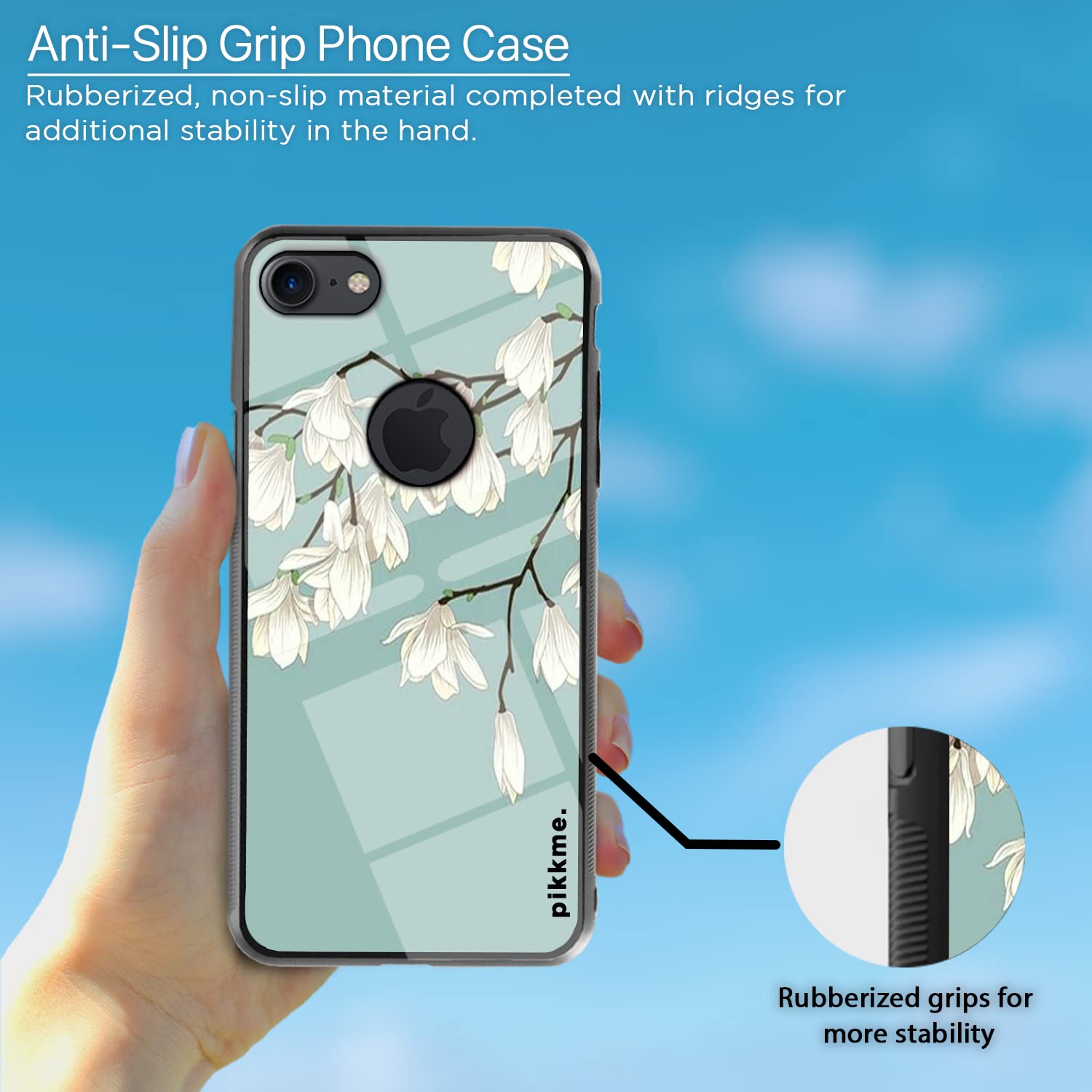 Pikkme iPhone 7/8 Flower back cover – photo 5