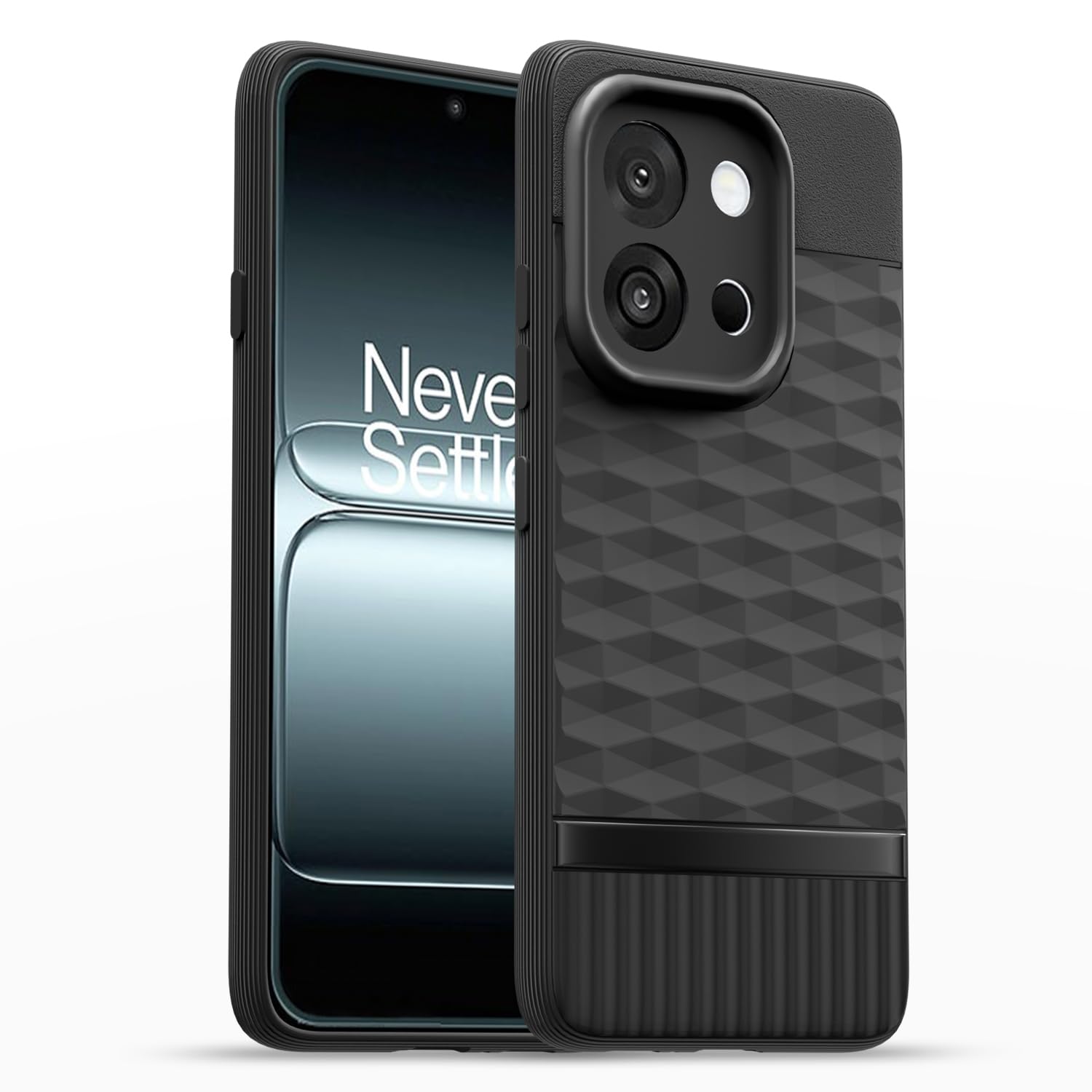 Pikkme OnePlus 13S 5G Gencase Back Cover (Black)