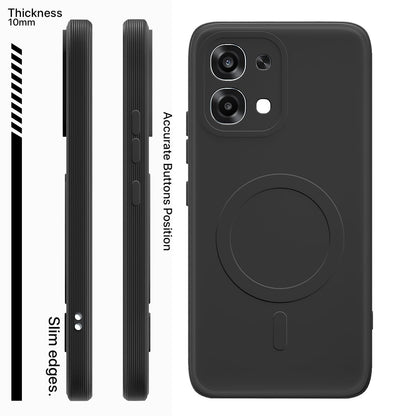 Black MagSafe mobile back cover for Oppo F31/F33 5G – Pikkme – photo 3