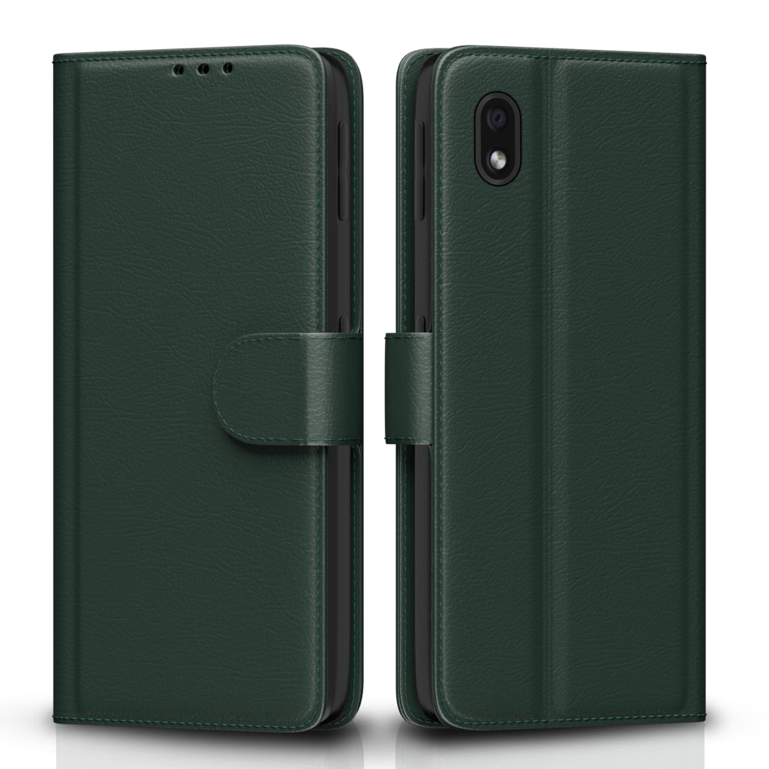 Pikkme Samsung M01 Core Wallet green flip cover