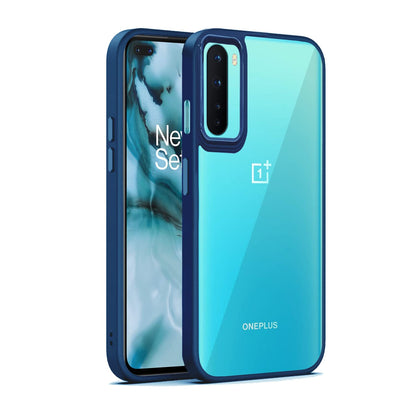 Pikkme blue Chrome mobile cover for OnePlus Nord