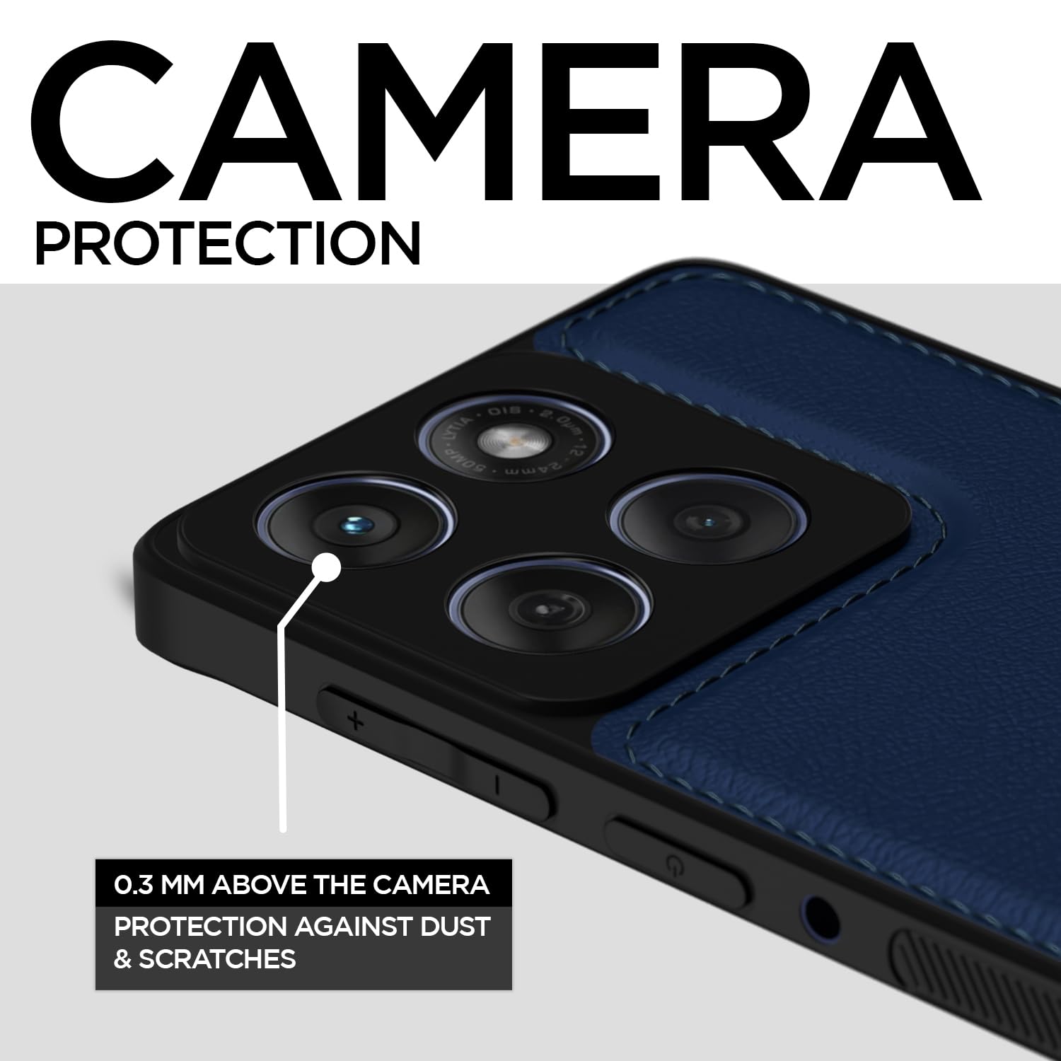 Pikkme Moto Edge 60/Edge 60 Fusion 5G blue mobile cover – photo 3