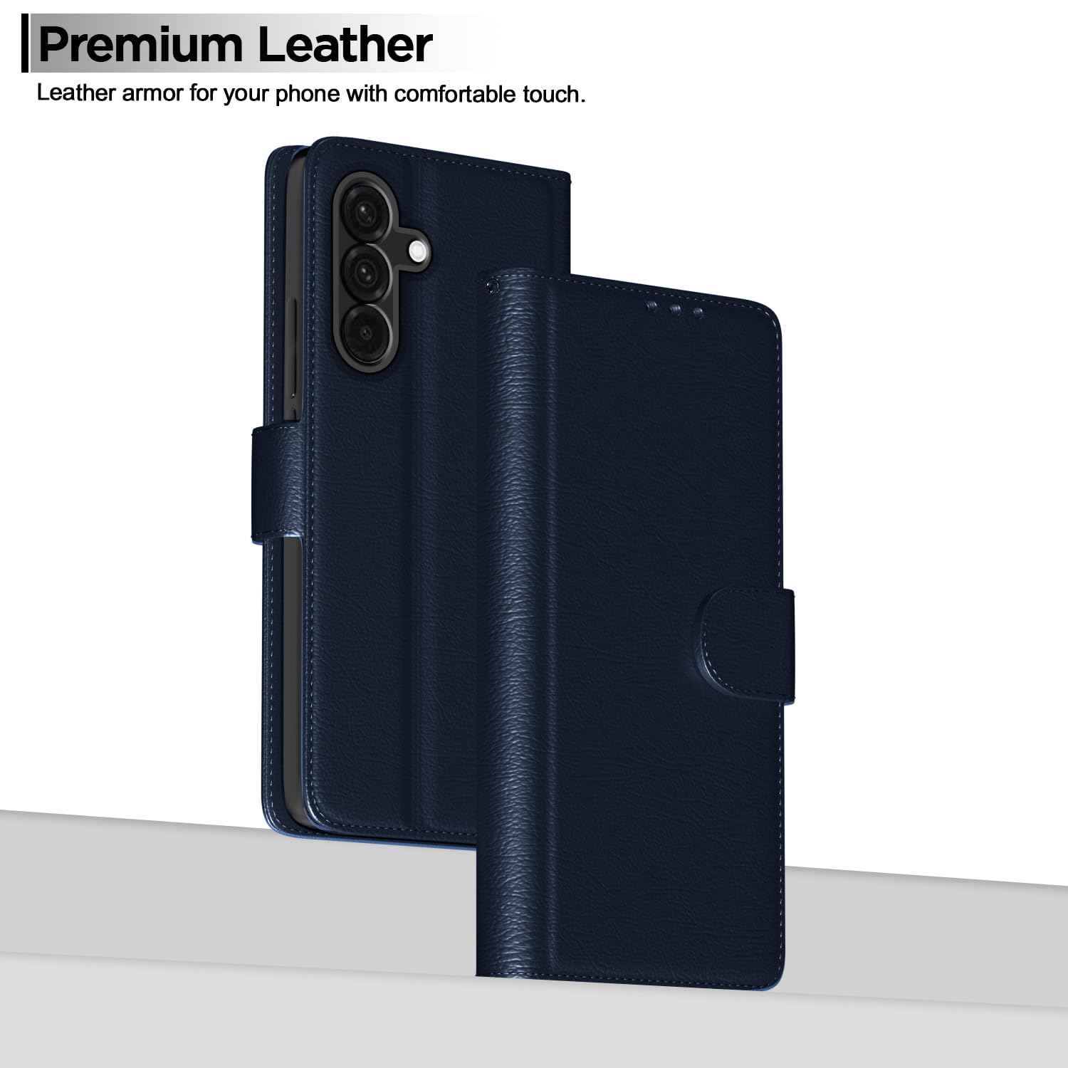 Pikkme Samsung A56 5G blue flip case – photo 2