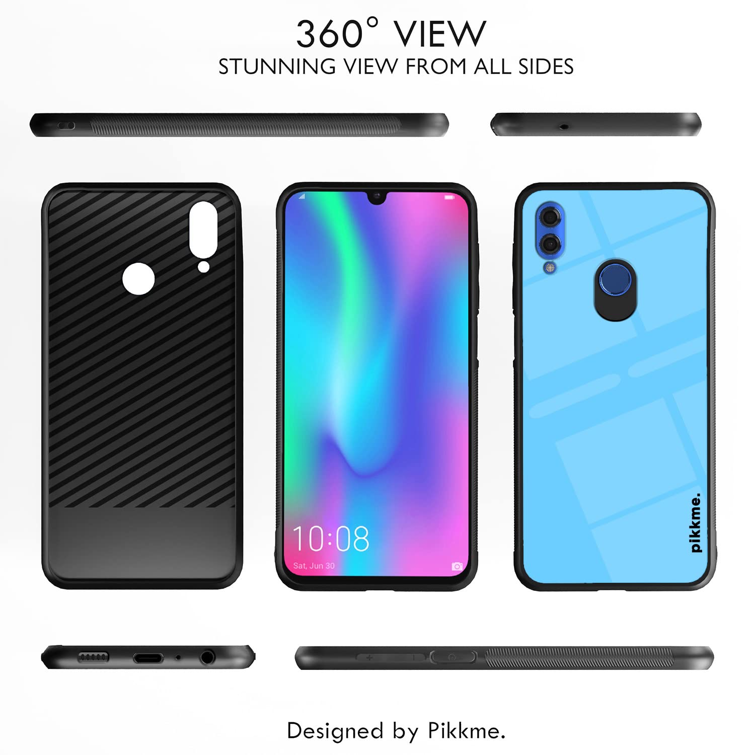 Honor 10 Lite Hybrid phone cover by Pikkme – photo 2