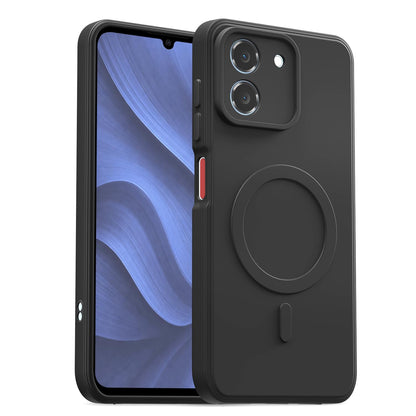 Pikkme black MagSafe mobile back cover for Ai+ Pulse 2
