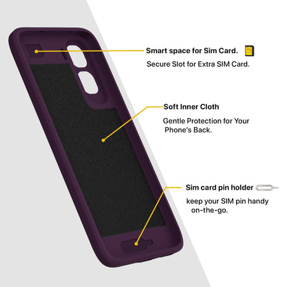 Pikkme Vivo T5 Pro 5G purple phone cover – photo 6