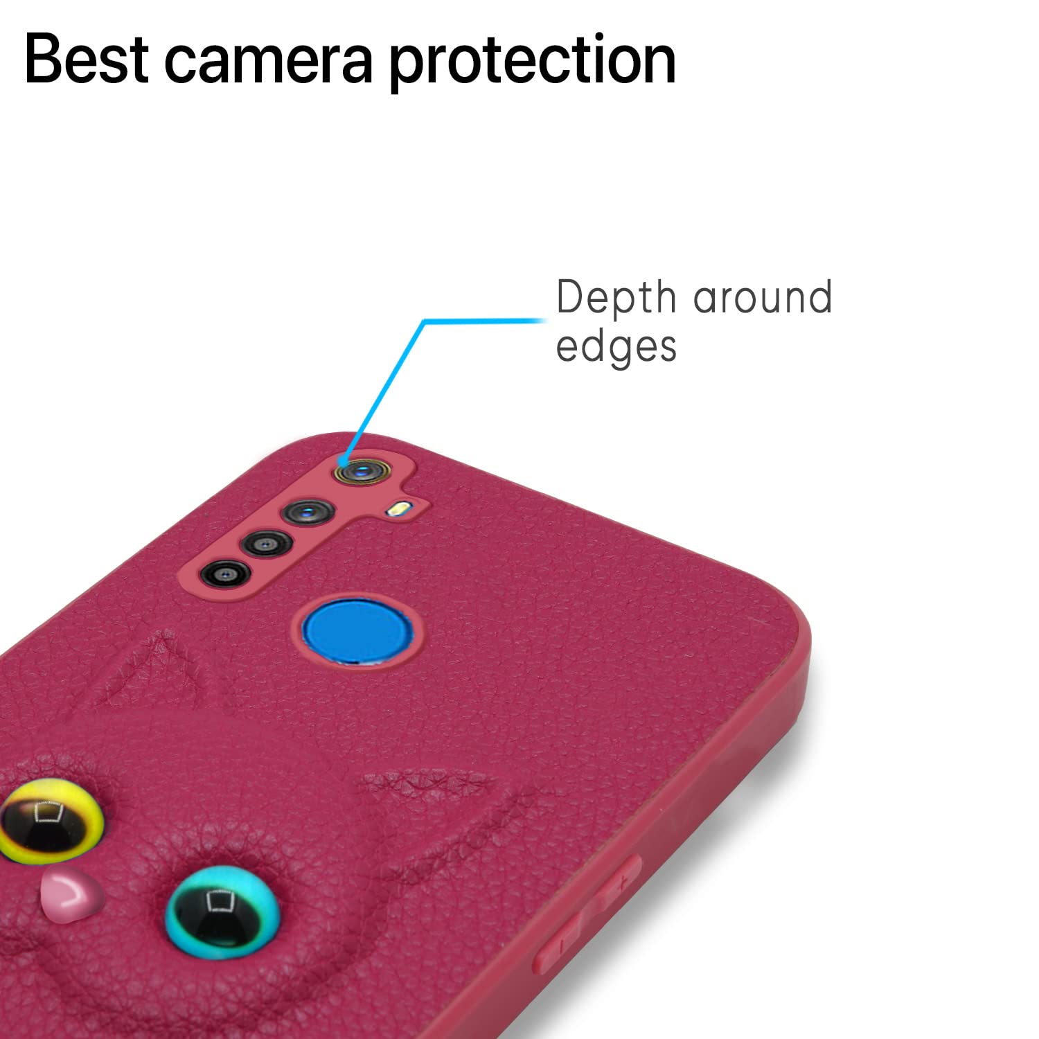 Pikkme pink mobile back cover for Realme 5 – photo 6