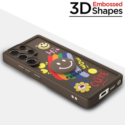 Pikkme brown back cover for Samsung S23 Ultra 5G – photo 3