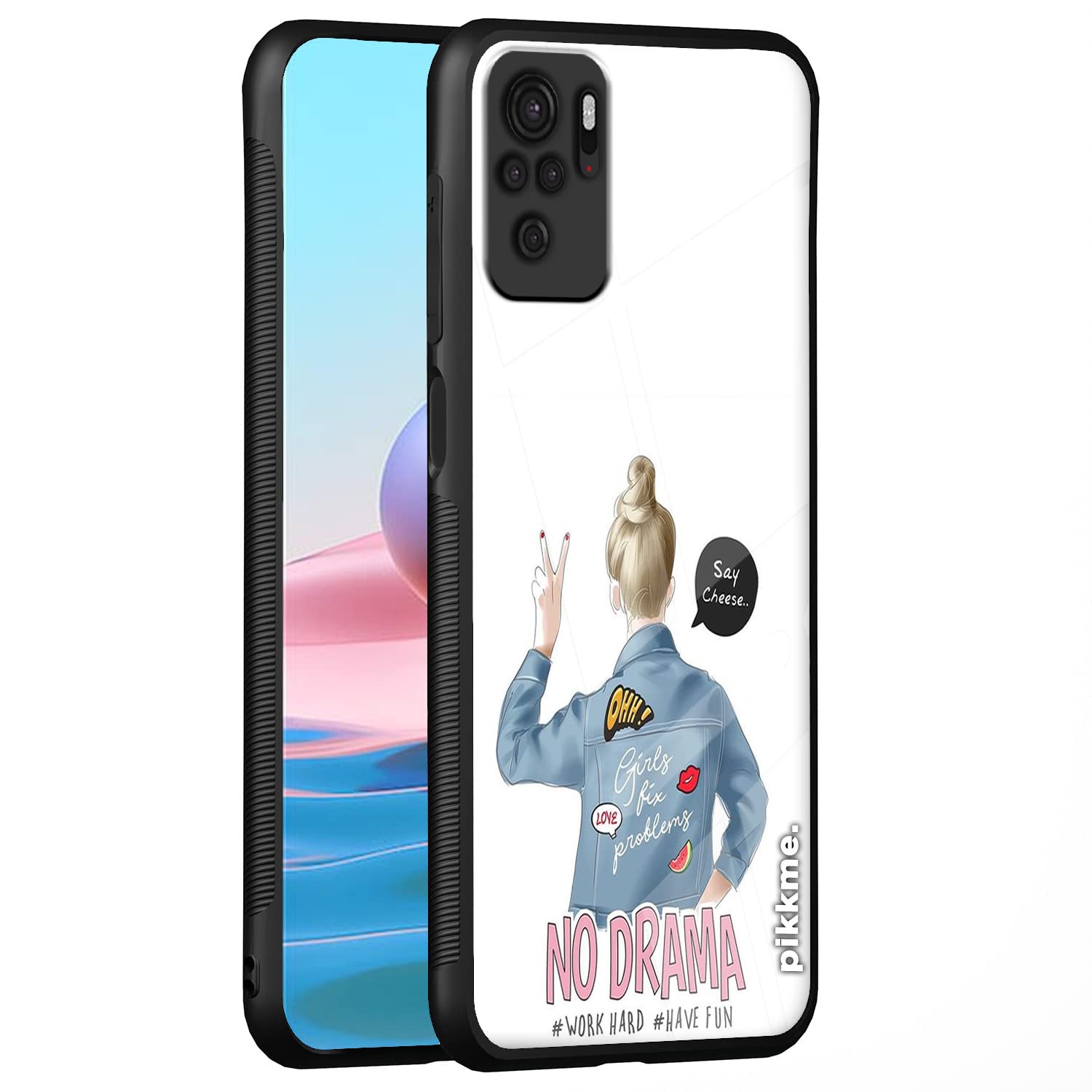 Redmi Note 10/Note 10s Hybrid mobile cover by Pikkme