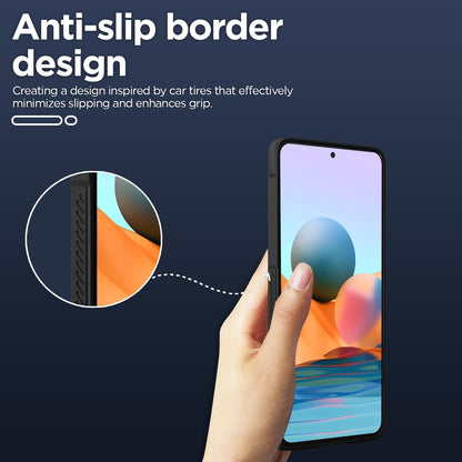 Pikkme black Liquid Silicone back cover for Redmi Note 10 Pro 4G/10 Pro Max – photo 4