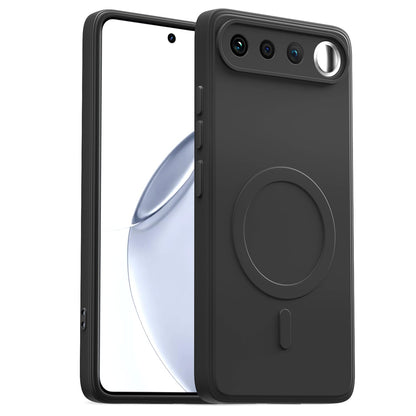 Realme 16 5G MagSafe back cover in black by Pikkme