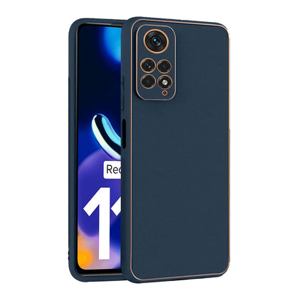 Redmi Note 11 Pro/Note 11 Pro Plus 5G Chrome phone cover in navy blue by Pikkme