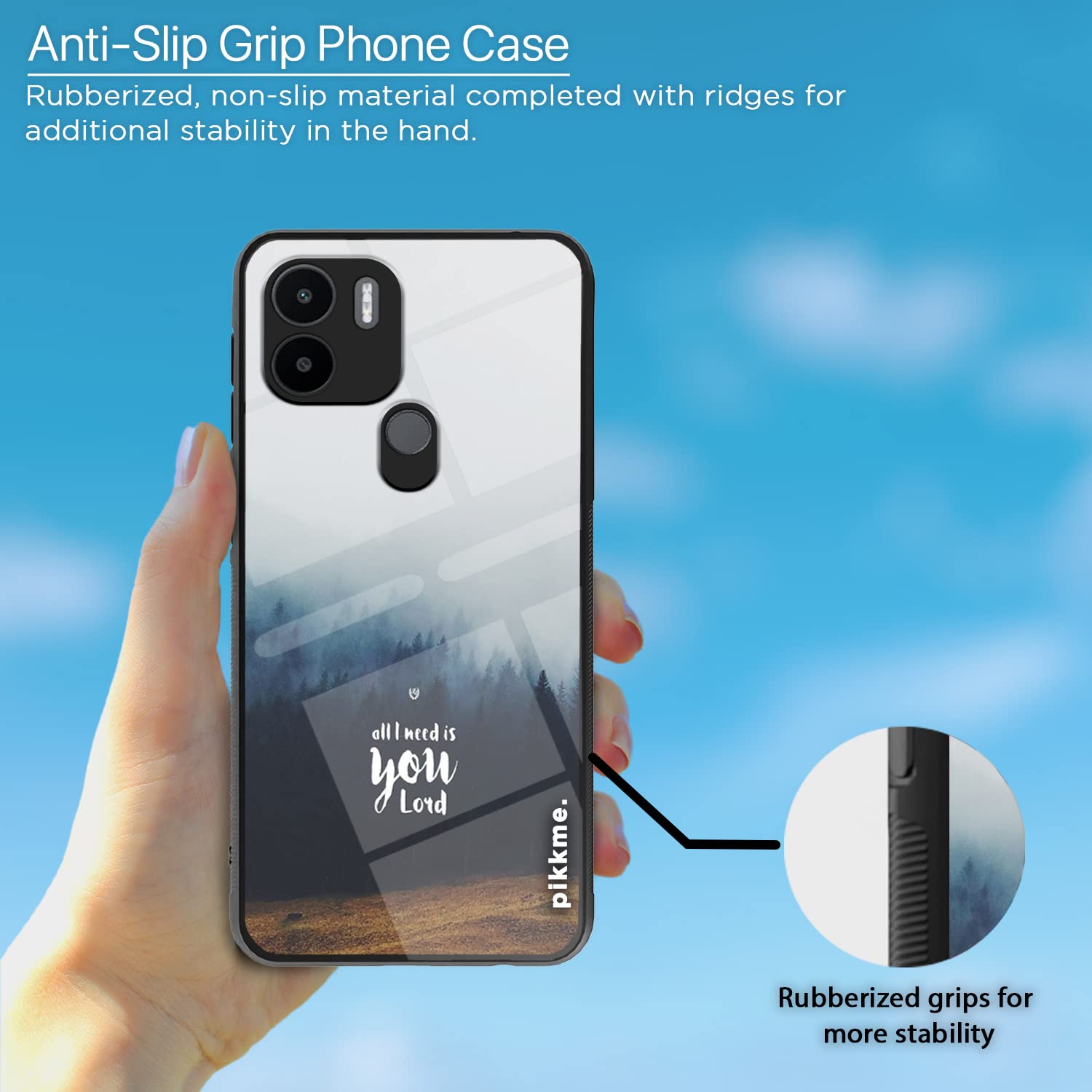 Pikkme Hybrid mobile cover for Redmi A1 Plus/A2 Plus/Poco C50 – photo 5