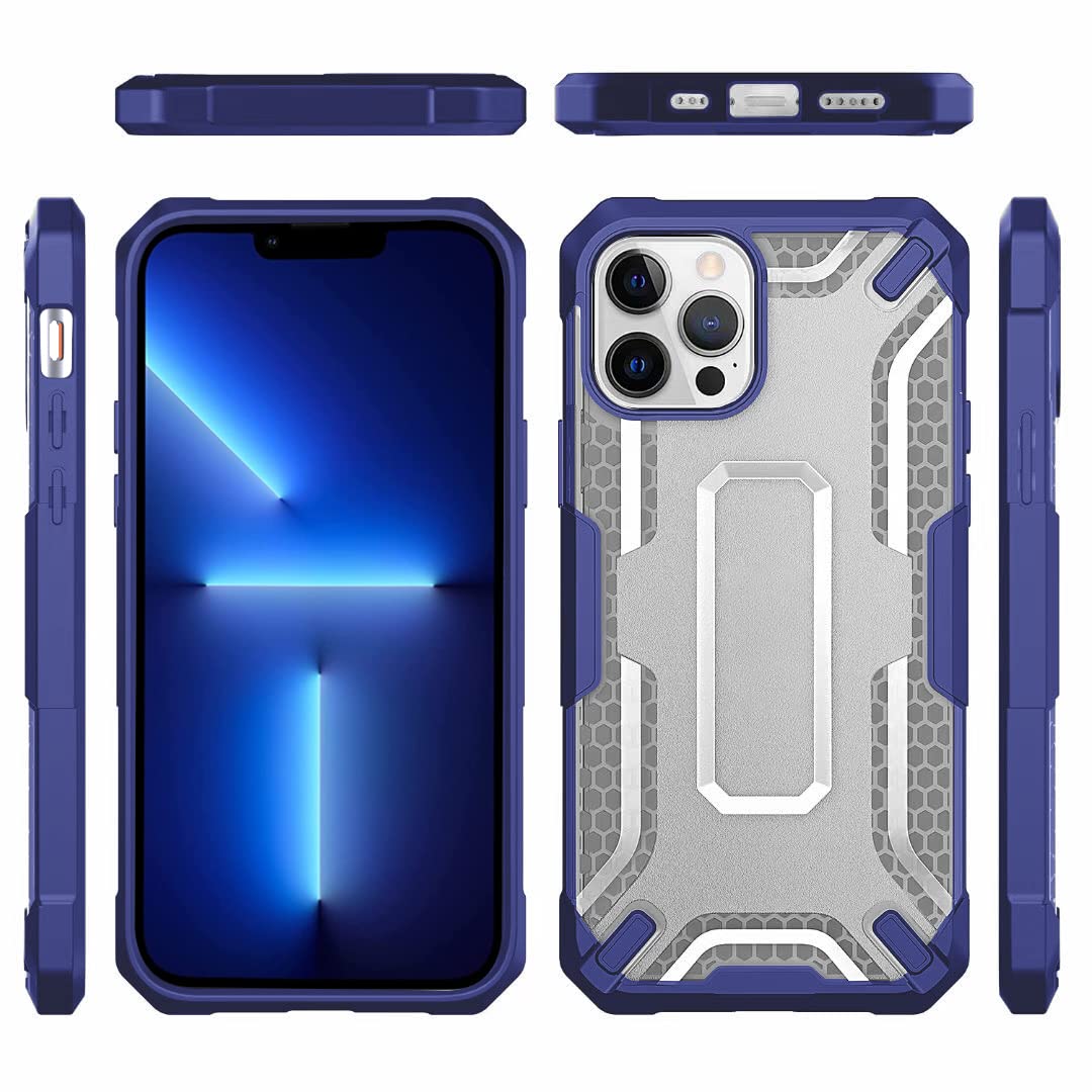 Pikkme iPhone 13 Pro Tough Armor blue mobile back cover – photo 3