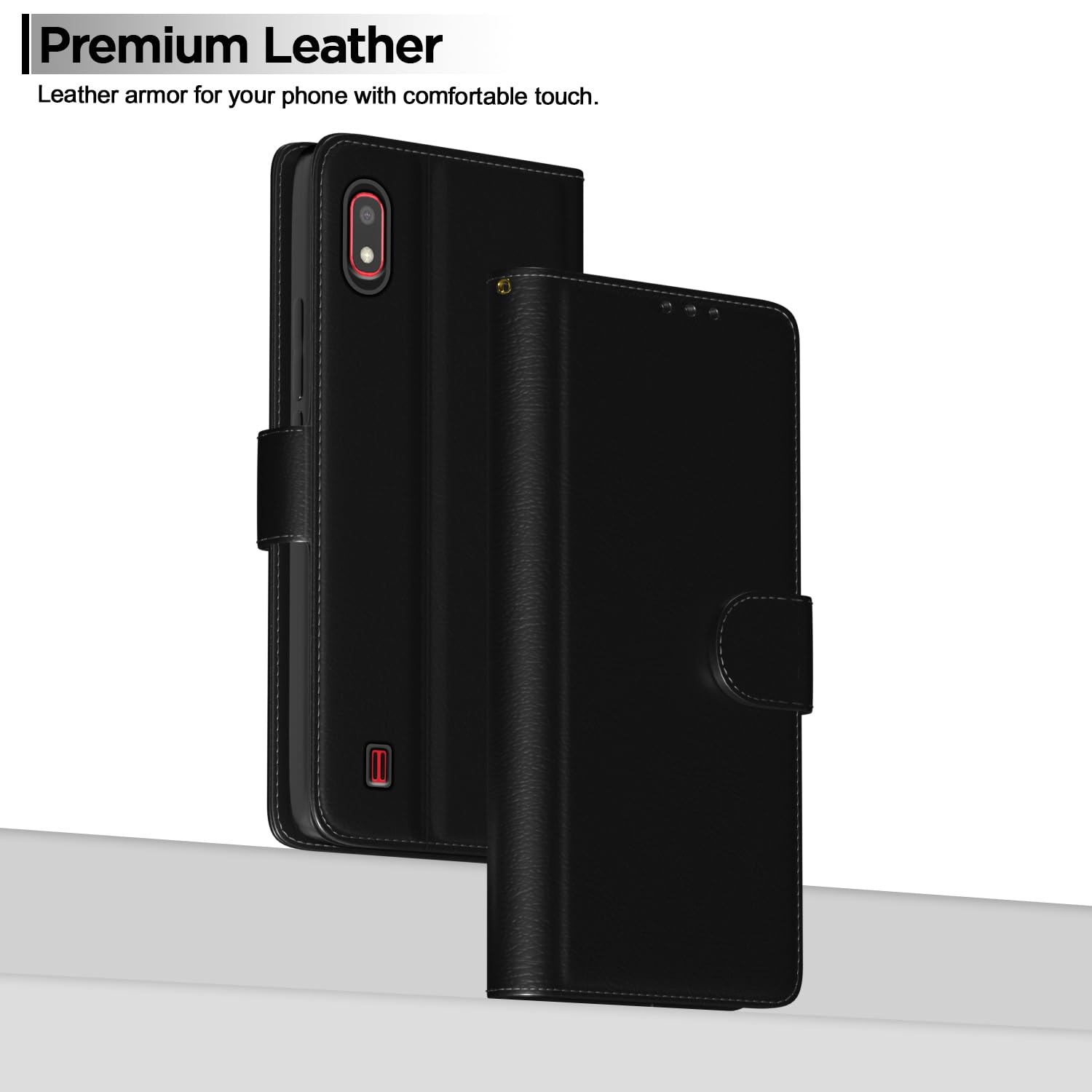 Pikkme Samsung A10 Wallet black flip case – photo 2