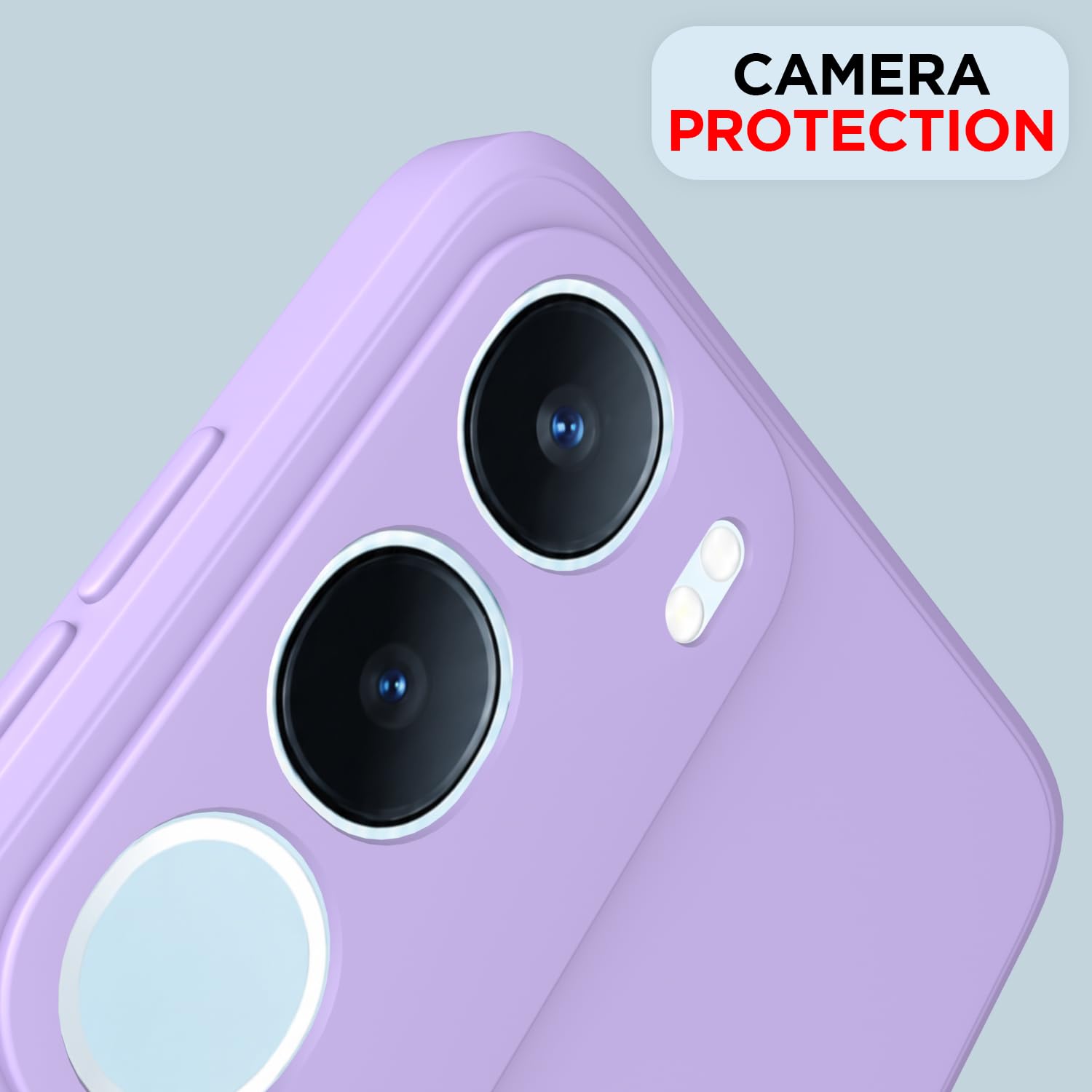 Pikkme purple Matte mobile back cover for Vivo Y19s/Y29 5G – photo 5