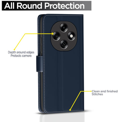 Oppo F31 Pro 5G mobile flip cover in blue by Pikkme – photo 4