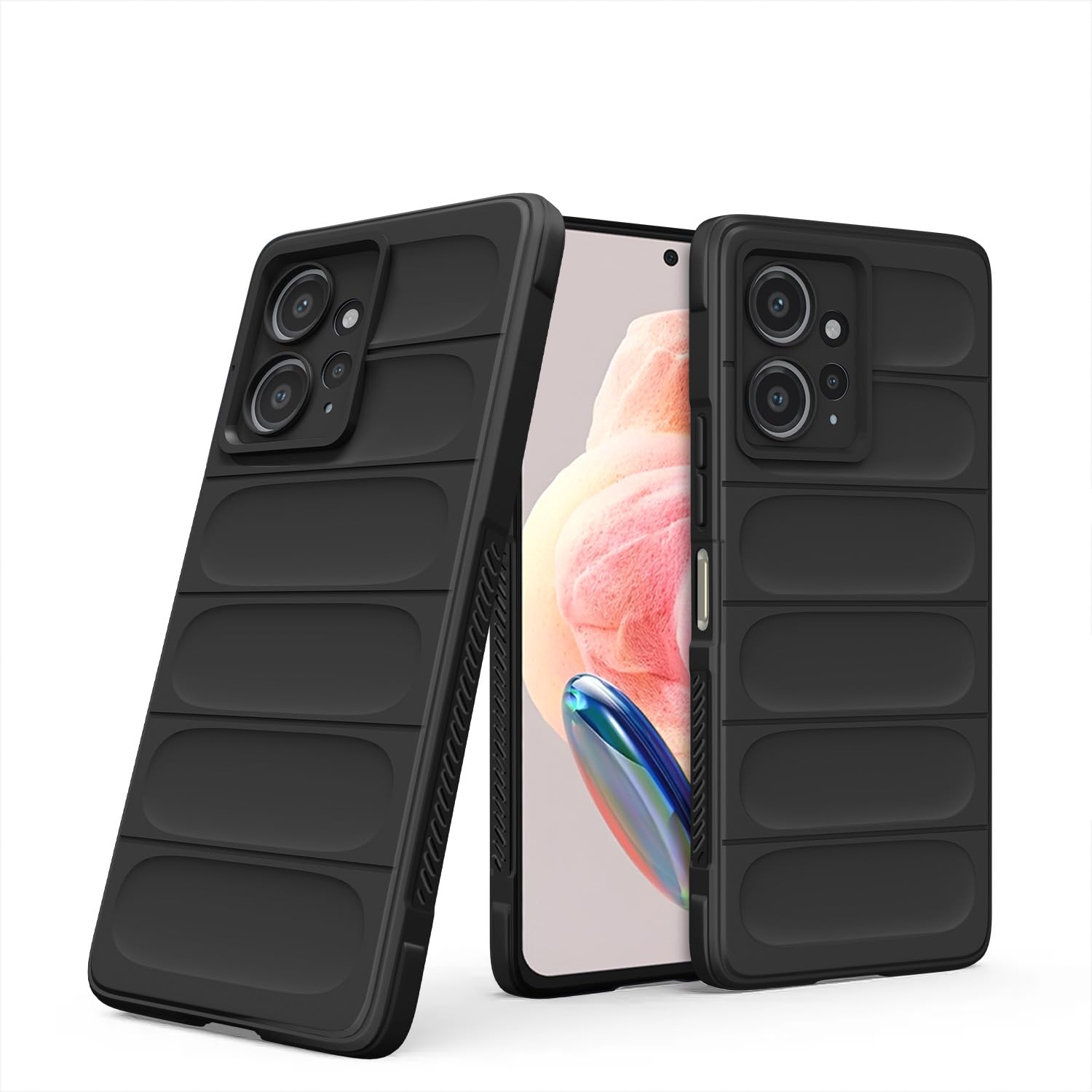 Pikkme Redmi Note 12 4G black phone cover