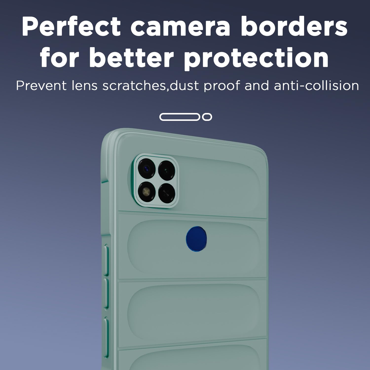 Green Liquid Silicone mobile back cover for Redmi 9/9C/9, Poco C31 – Pikkme – photo 5