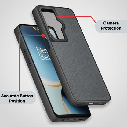 OnePlus Nord CE 3 Lite/Nord N30 5G Leatherback back cover in grey by Pikkme – photo 3