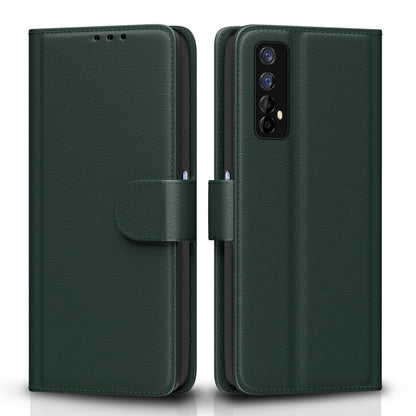 Pikkme Realme 7/Narzo 30 4G/Narzo 20 Pro green mobile flip cover