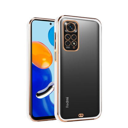 White mobile back cover for Redmi Note 11/Note 11s – Pikkme