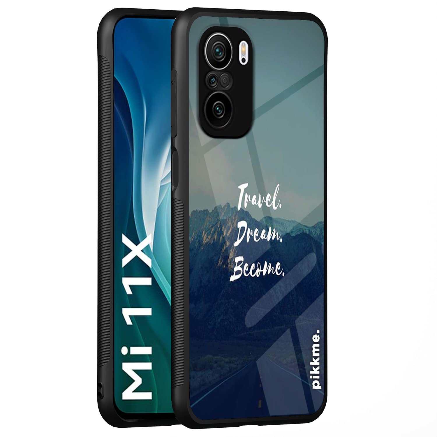 Mi 11X/11X Pro Hybrid back cover by Pikkme