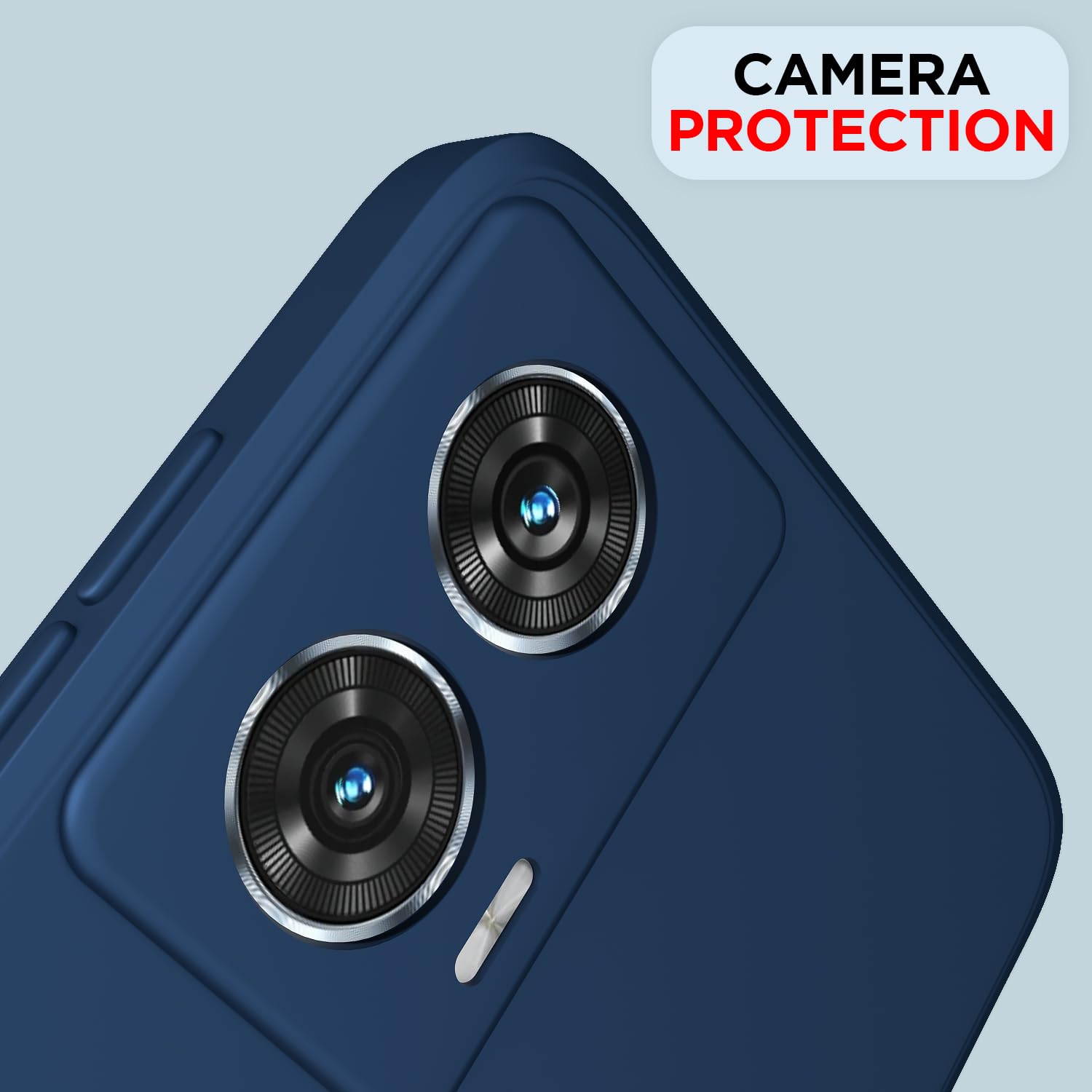 Moto Edge 50 Fusion/G96 5G Matte phone cover in blue by Pikkme – photo 5