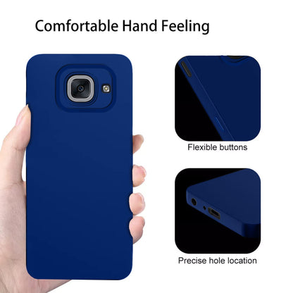 Pikkme Samsung Galaxy J7 Max Liquid Silicone Back Cover | Blue