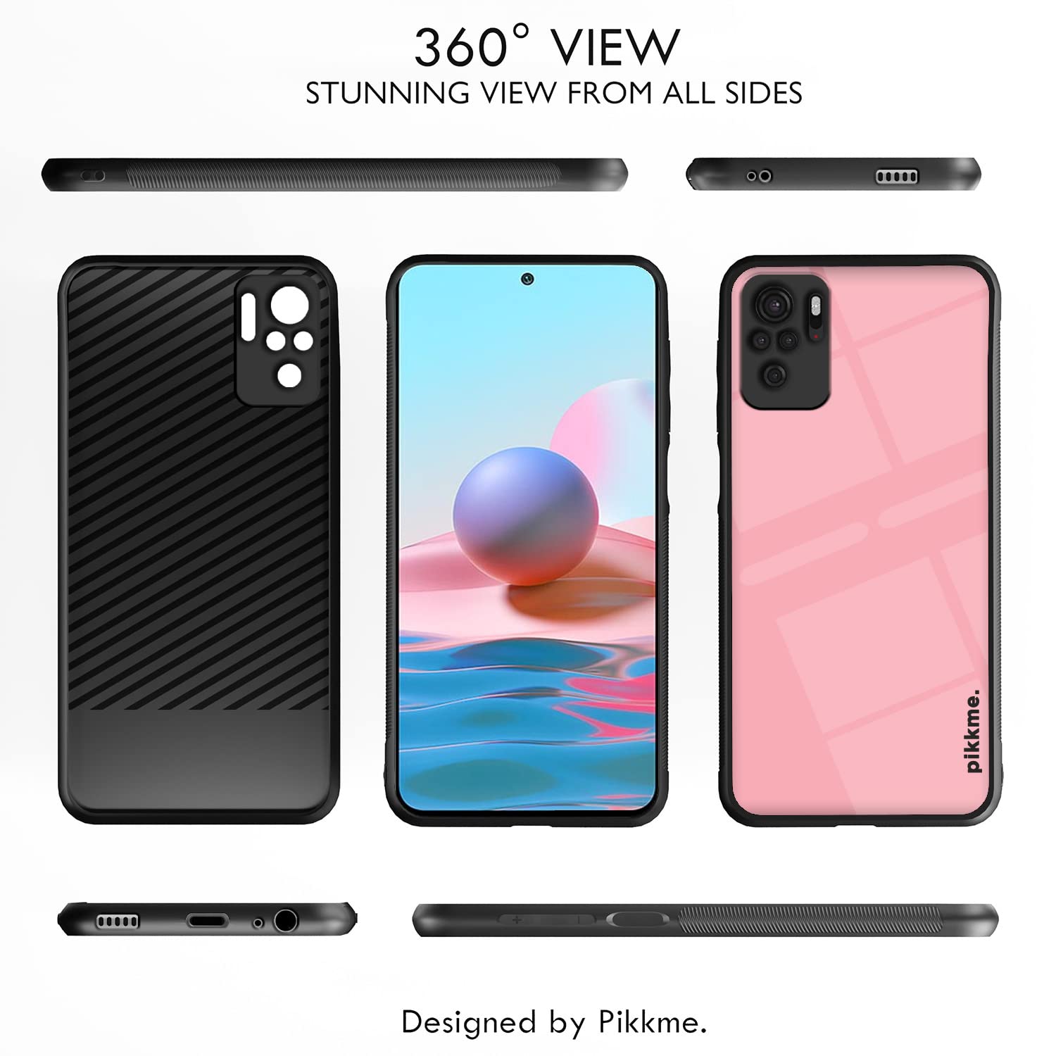 Pikkme Redmi Note 10/Note 10s Hybrid mobile cover – photo 2