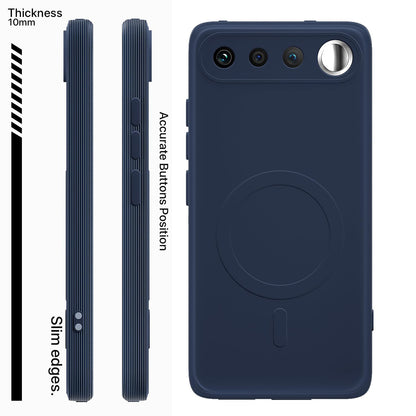 Pikkme Realme 16 5G MagSafe blue back cover – photo 3