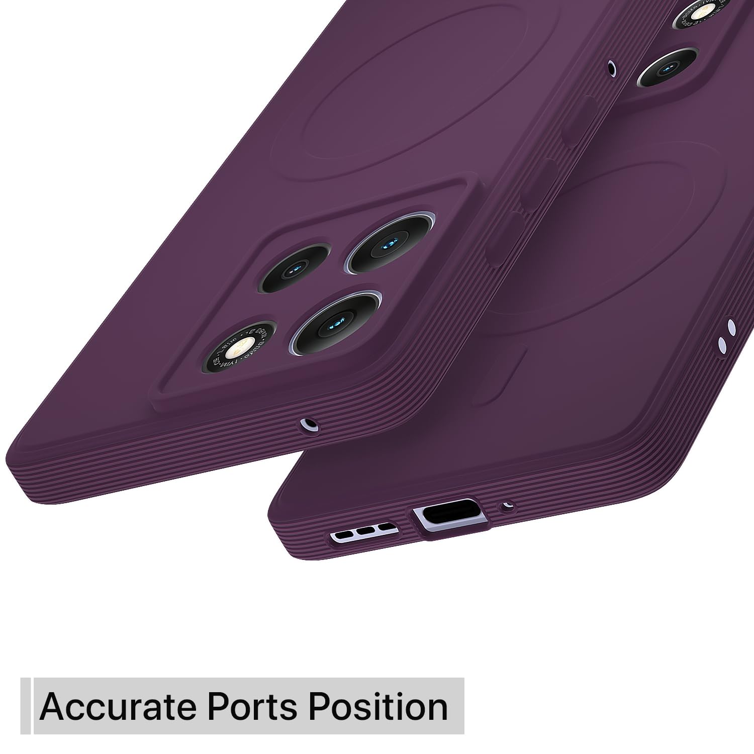 Purple back cover for Moto G86 Power 5G – Pikkme – photo 4